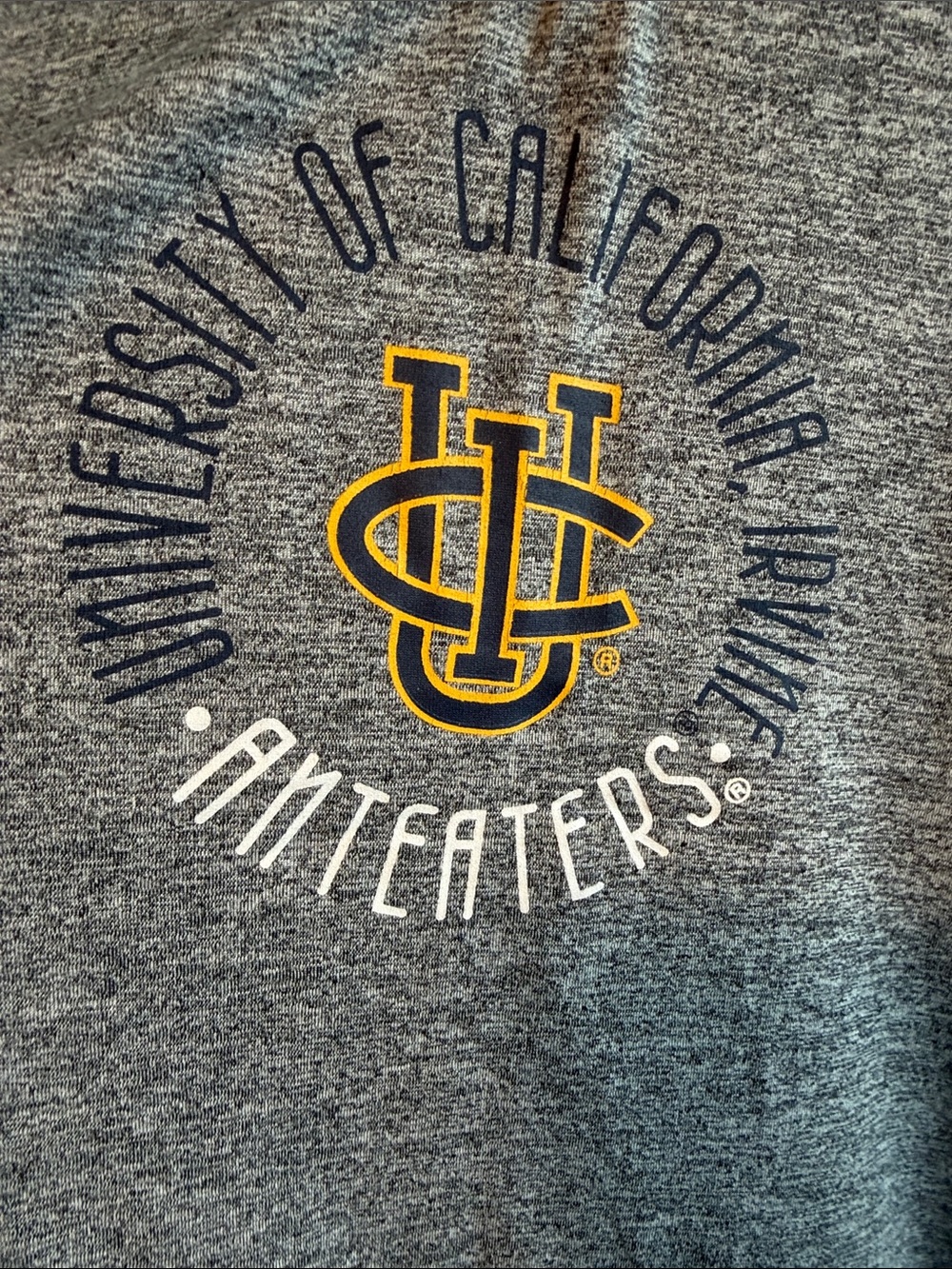 Rivalry Threads Gray Racerback Graphic Tank - Picture 3 of 4
